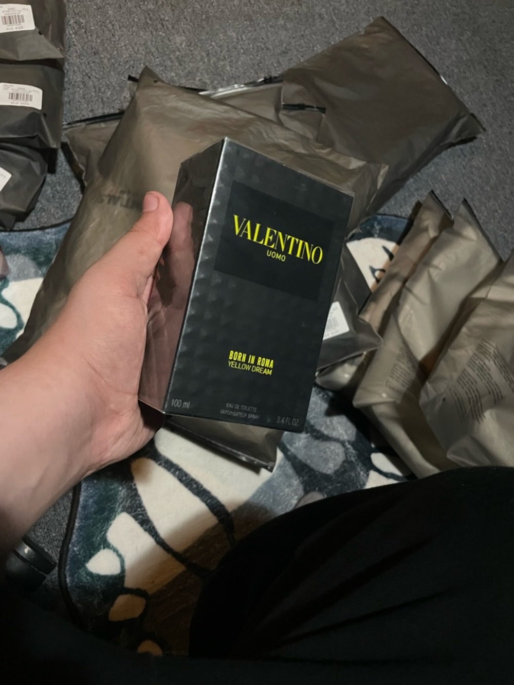 Valentino Uomo Born in Roma Yellow Dream - Black & Yellow Box